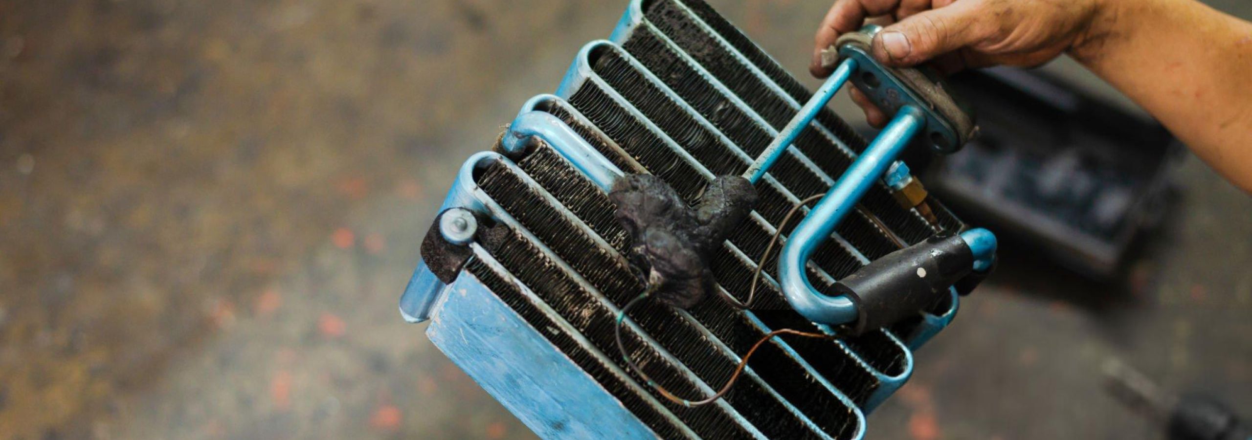 car AC evaporator