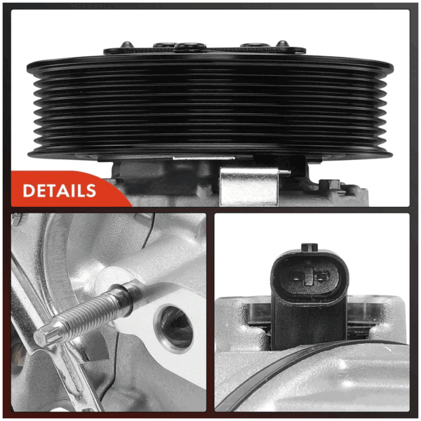 A/C Compressor Dodge Ram 1500 5.7L V8 2019-2024 - Image 2