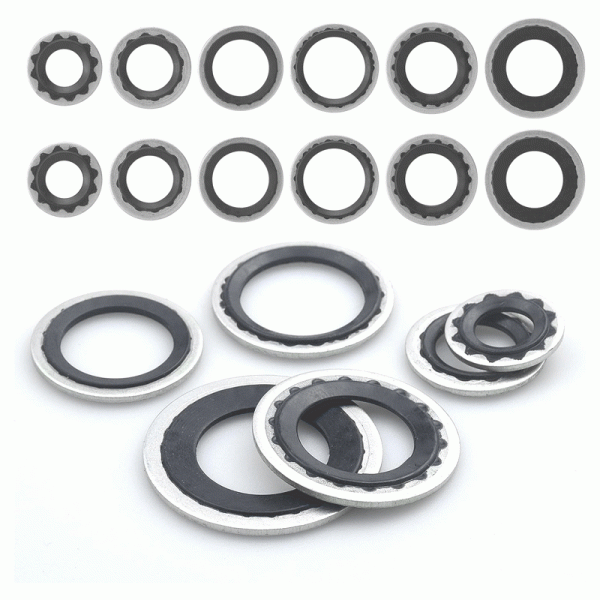 Steel A/C Air Conditioning O-Ring seals 30 Piece Trade Pack