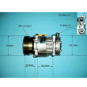 A/C Compressor Citroen C5 2001-2004