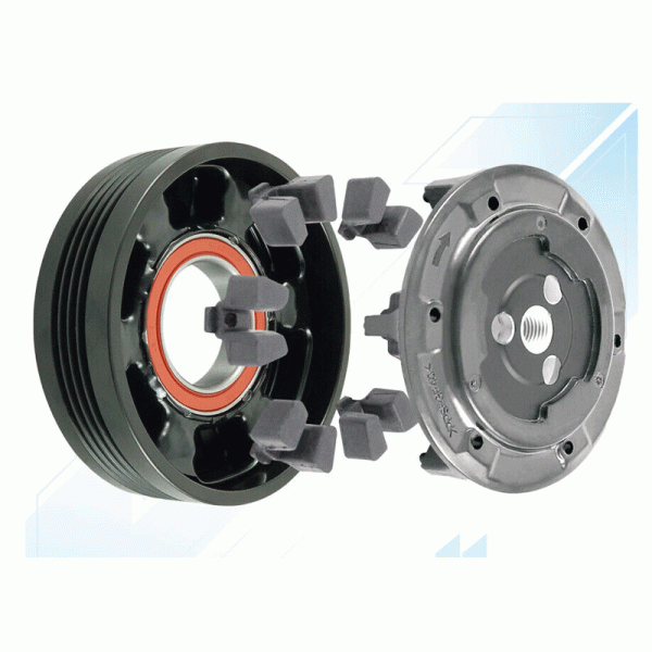 A/C Compressor Clutch Kit BMW 5 & 7 Series E60 E61 E65 E66 525 530 535 730 2003-2010