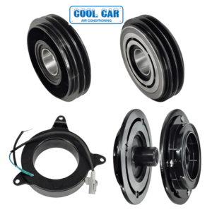 A/C Compressor Clutch Kit Toyota Coaster 2 Groove V-Belt 24V