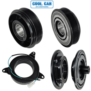 A/C Compressor Clutch Kit Toyota Coaster 7 Groove Pulley 24V
