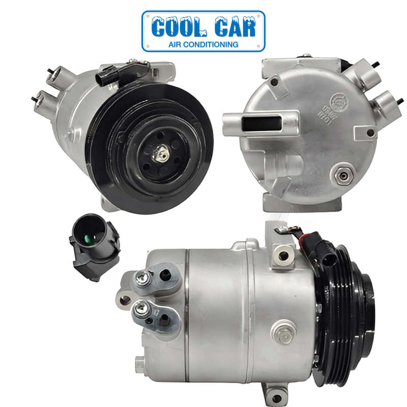 thumbnail interactive-video image 1 of Topcn-autoparts A/C Compressor For 1992-2002 Ford Escort & Mercury Tracer 1.9L/2.0L - FS10, 6 Groove Pulley 1 of 6