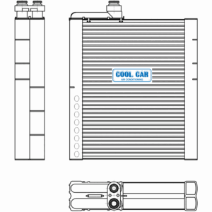 A/C Evaporator Core Ram 1500 2500 3500 4500 5500 2012-2023