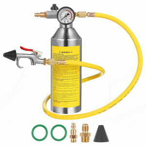 A/C Flush Gun Kit, Automotive Car Air Conditioning System Flush Gun Tool R134a R12