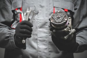 An Air Conditioning Compressor