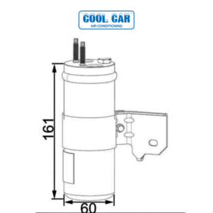 Receiver/Drier Ford EcoSport BK 1.0L Petrol 2013-2019