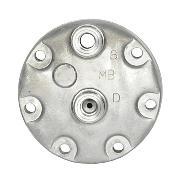 Sanden 507 508 5H14 Type MB Rear Head Case Deutz Massey Ferguson New Holland Renault