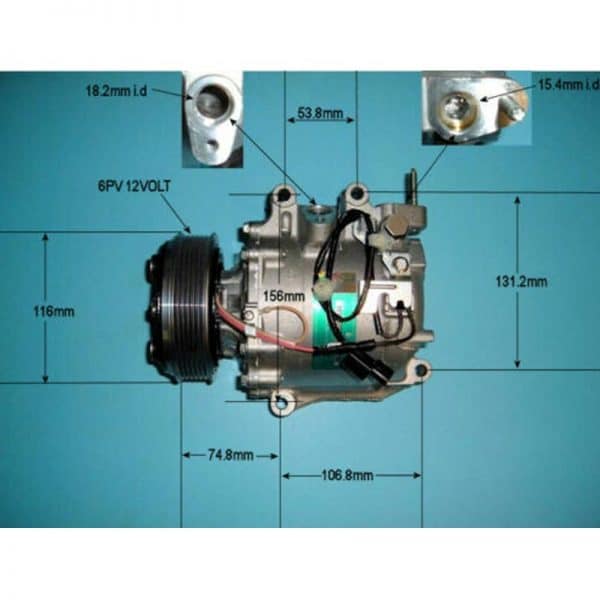 Genuine A/C Compressor Honda Civic FB FK 1.8L Petrol 2012-2017 - Image 3